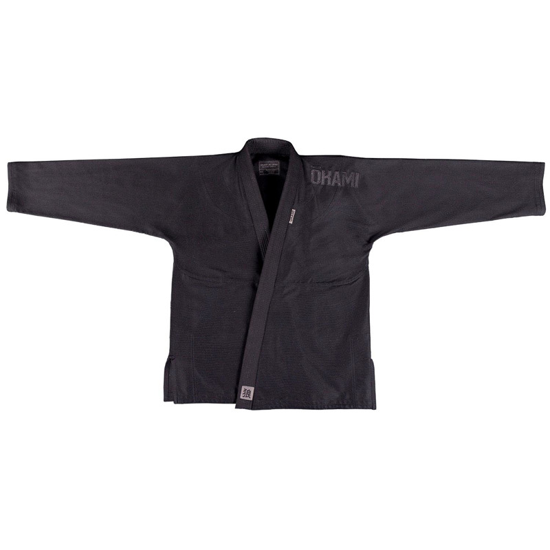 okami spirit v2 BJJ Gi-black